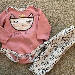 Jessica Simpson baby girl set